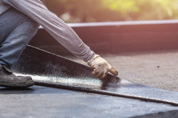 Professional Interior Drainage System technician working in Hastings, MI